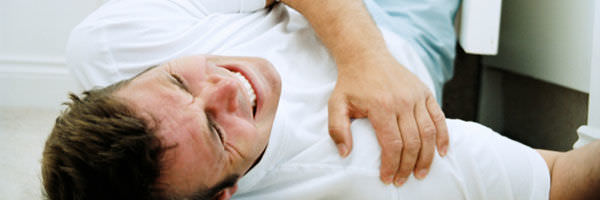 personal injury accident - man slip & fall